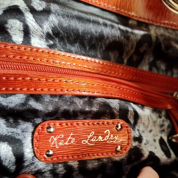 Kate Landry tote in orange - Picture 6 of 6